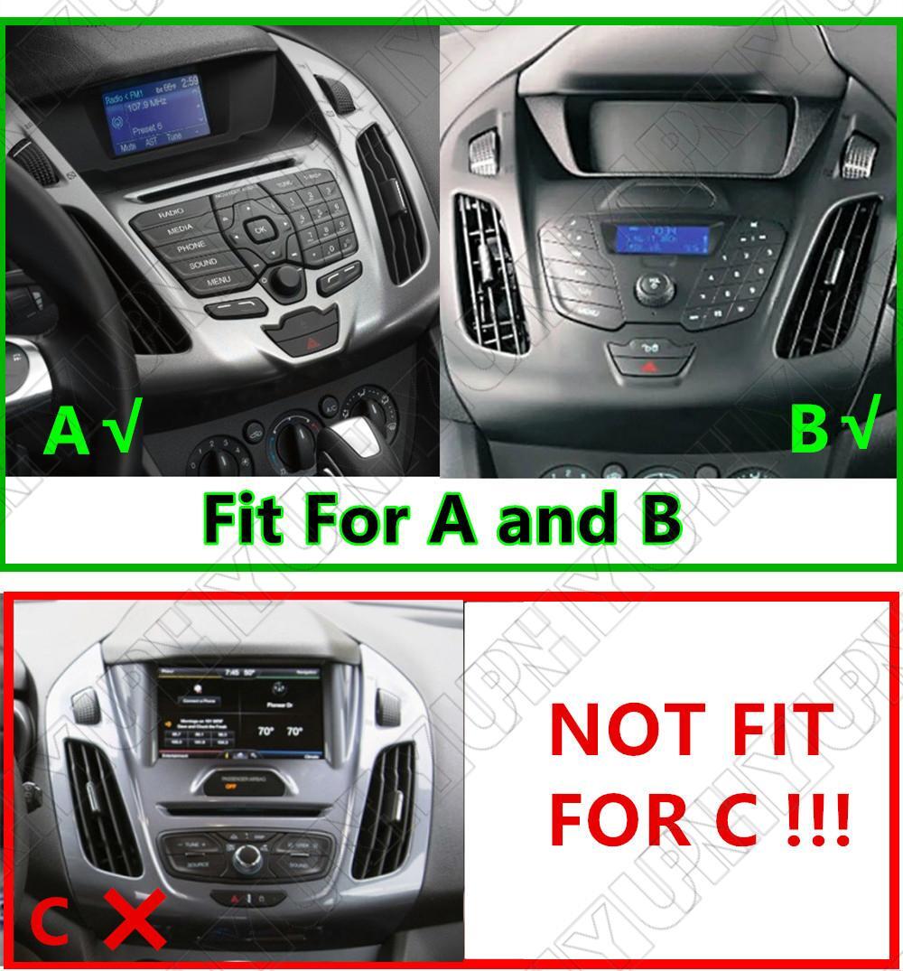 7 Android 13 Radio Stereo GPS Nav FM Head Unit for Ford Transit Connect 2014-18
