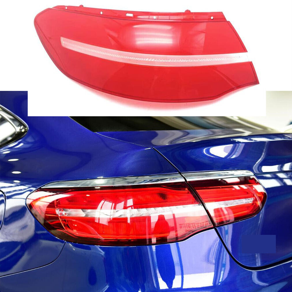 Left Outside Rear Tail Light Lamp Cover for Mercedes-Benz GLC/GLE Coupe 2016-19