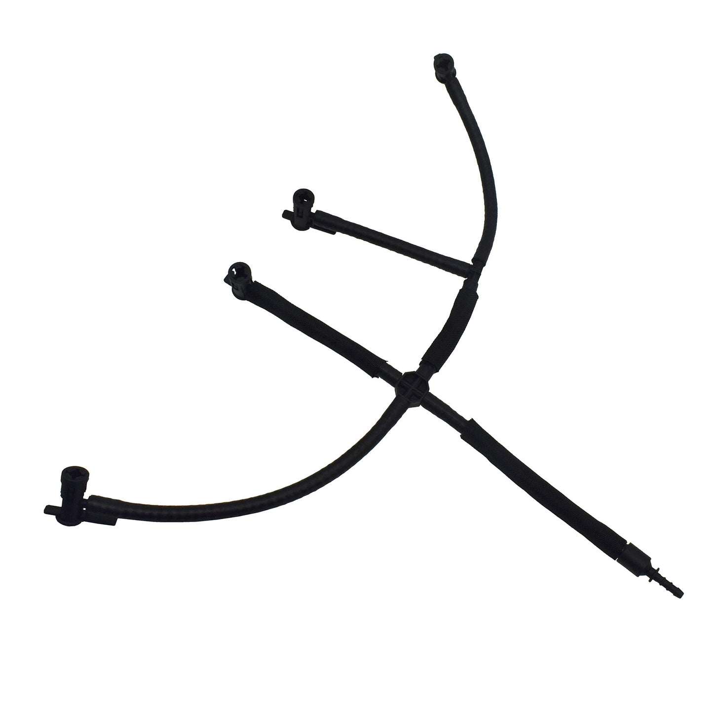 Fuel overflow return hose line 03L130235M is suitable for Audi and for Skoda seats for VW 2.0 TDI.