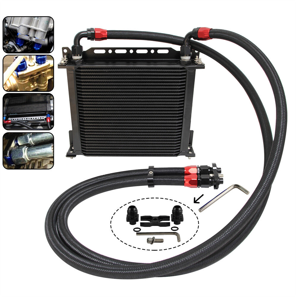 30 Row AN10 Oil Cooler Kit for BMW E82 135i E36 M3-Euro E46 M3 E90 E92 E93 335i