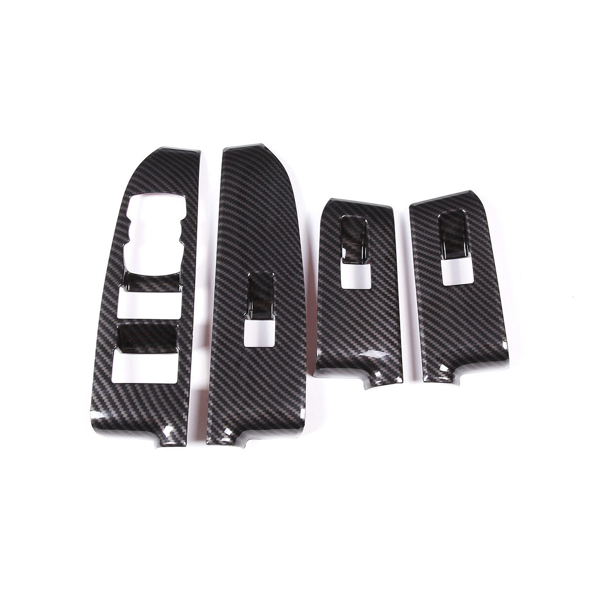 ABS Orange Window Lift Button Frame Trim Cover for Ford Maverick 2022