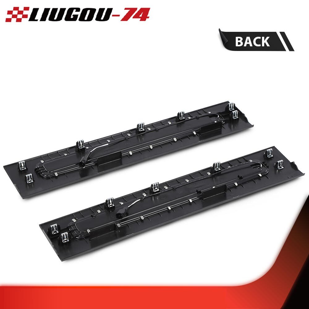 Suitable for 2017-2022 Super Duty CREW CAB Illuminated Door and Window Panel Set - new