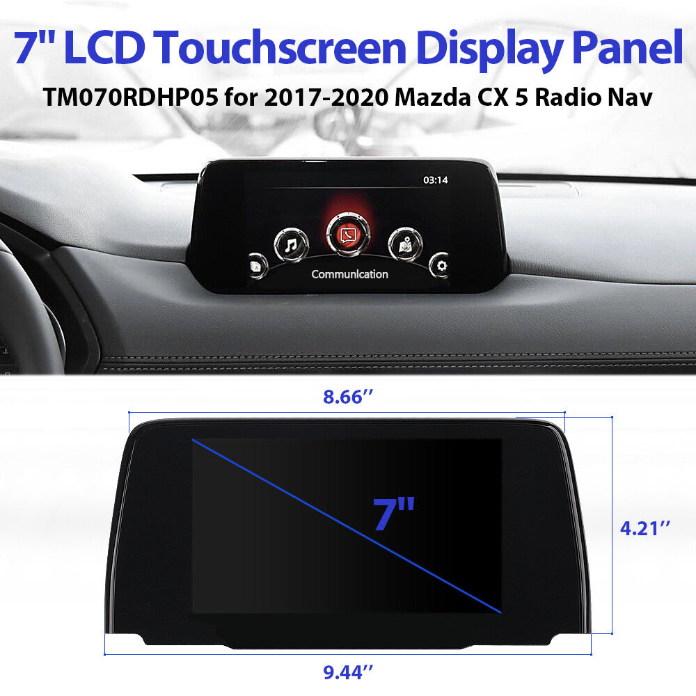 TM070RDHP05 7 Display Bildschirm Touchscreen Ersatz f¨¹r for Mazda CX-5 Radio Navi