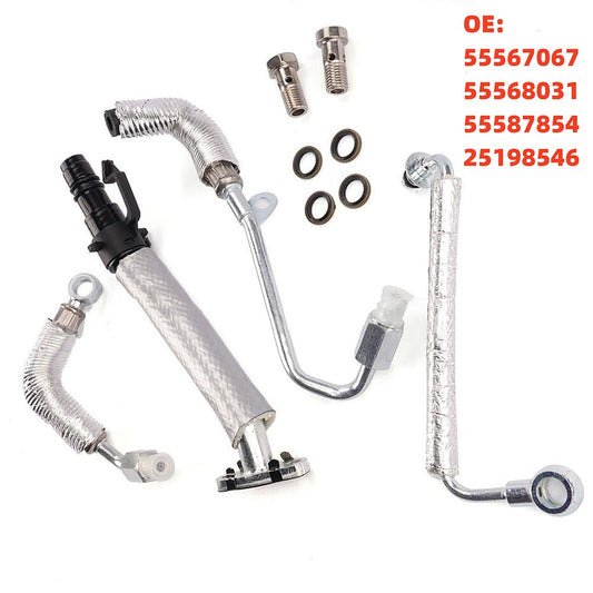 4 Turbo Charger Coolant Return Hose Line for Chevy for Cruze for Buick GM1.4L 55567067