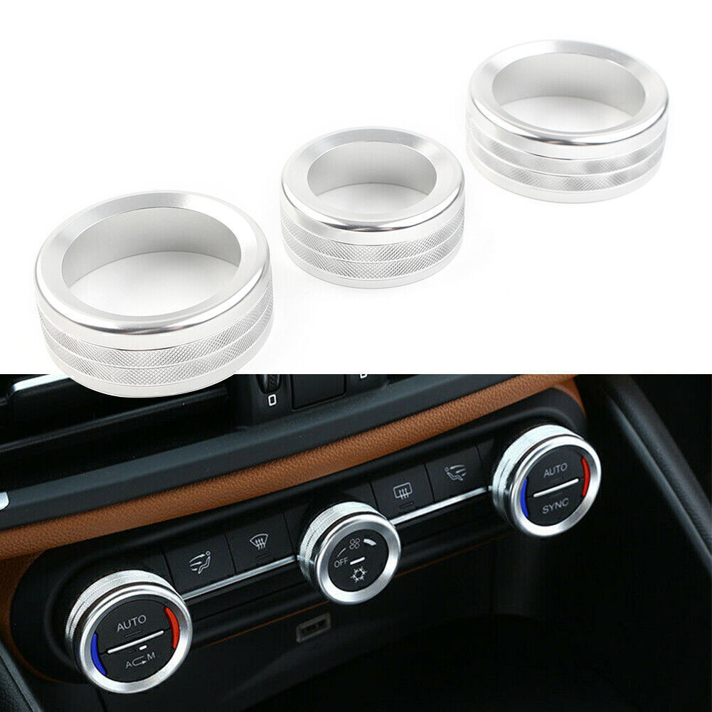 Central Console Button Cover Trim for Alfa Romeo Giulia for Stelvio 2017-2020 Car