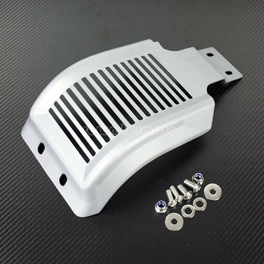 Silver Skid Plate Engine Guard Protect Fit for Harley Sportster 883 1200 2004-18