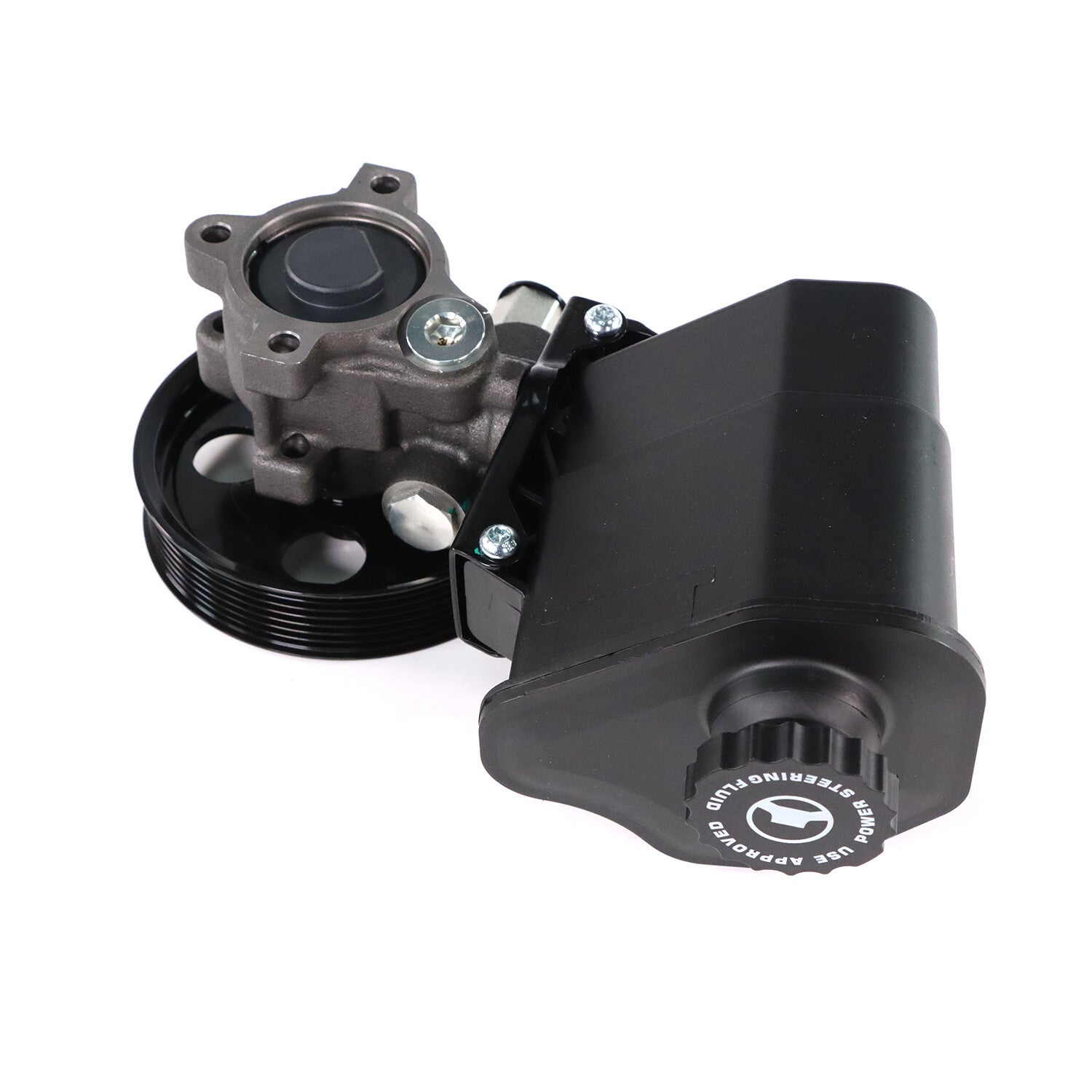 Power Steering Pump w/ ReservoirPulley for Dodge for Ram 1500 3.7L 4.7L 5.7L 02-07