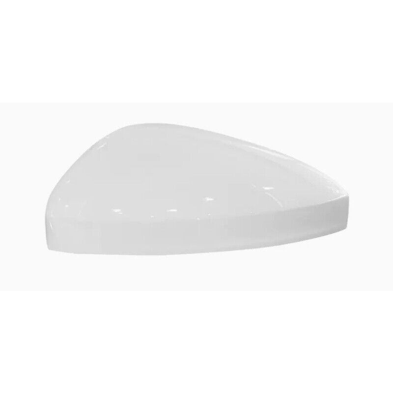 White Rearview Door Side Mirror Shell Cover Cap Left for VW for Tiguan L 2017-2018