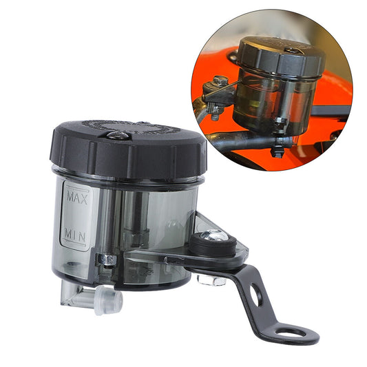 Motorcycle Front Brake Clutch Fluid Bottle Master Cylinder Oil Reservoir Oil Cup