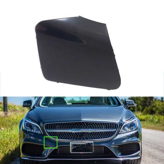 Front Bumper Tow Hook Cover Tow Eye Cap for Mercedes W218 CLS400 550 2015-2017