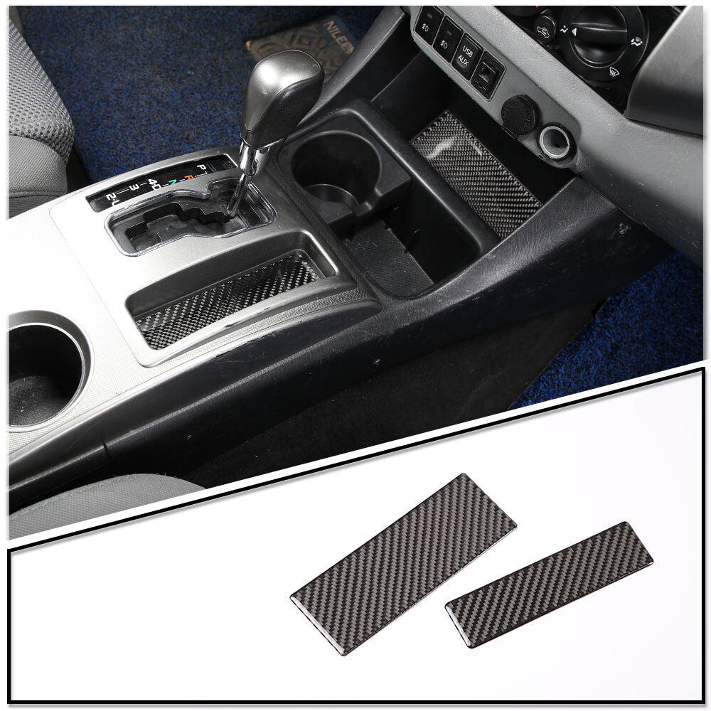 4-Piece ABS Carbon Fiber Car Body Trim Kit for Toyota Tundra 2022-2023