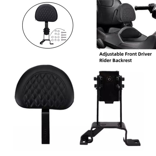 Rider Driver Backrest Pad Fit For Indian Chieftain Dark Horse 16-23 Springfield