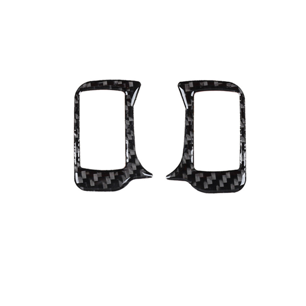 Rear Door Control Panel Cover Sticker Carbon Fiber Trim for ACURA TL 2009-2014