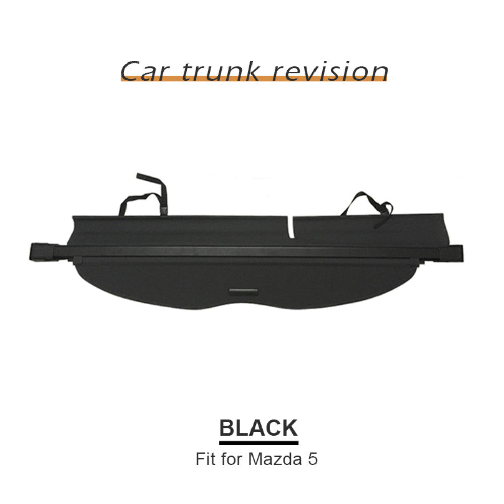 for Mazda 5 2007-2017 Retractable Cargo Cover Luggage Security Shade Decoration
