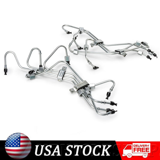 8-piece fuel injection line kit for Ford 6.9L and 7.3L IDI diesel 1983-94 DE8TZ-9A555A