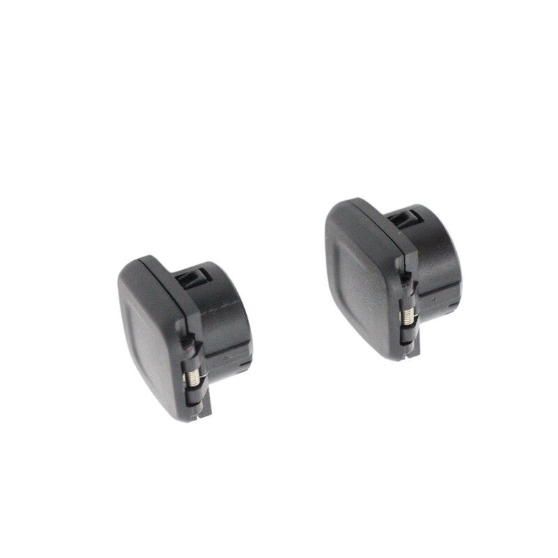 Pair Center Console Power Outlet Cap Black for 2014 15 2016 for Chevrolet Silverado