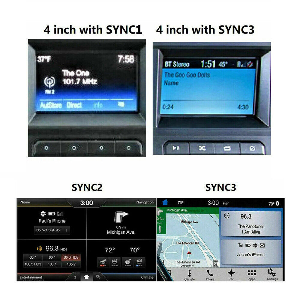 Android 11.0 for Smart Radio for Tesla Style Car-Play GPS Stereo for Ford F150 2015-2022