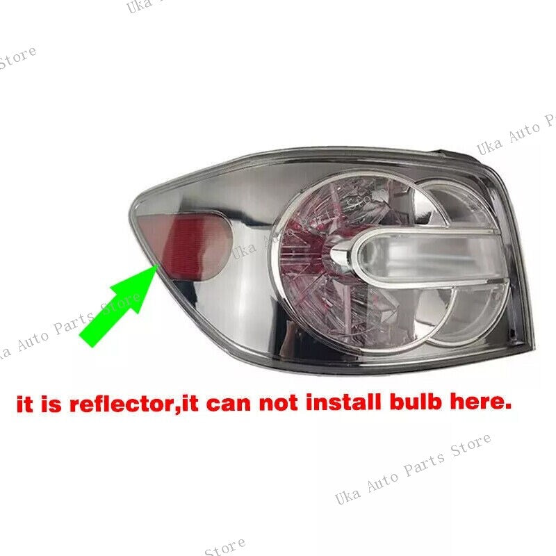Right Side Tail Light Rear Brake Lamp NO Bulb for Mazda CX-7 CX7 2008-2012