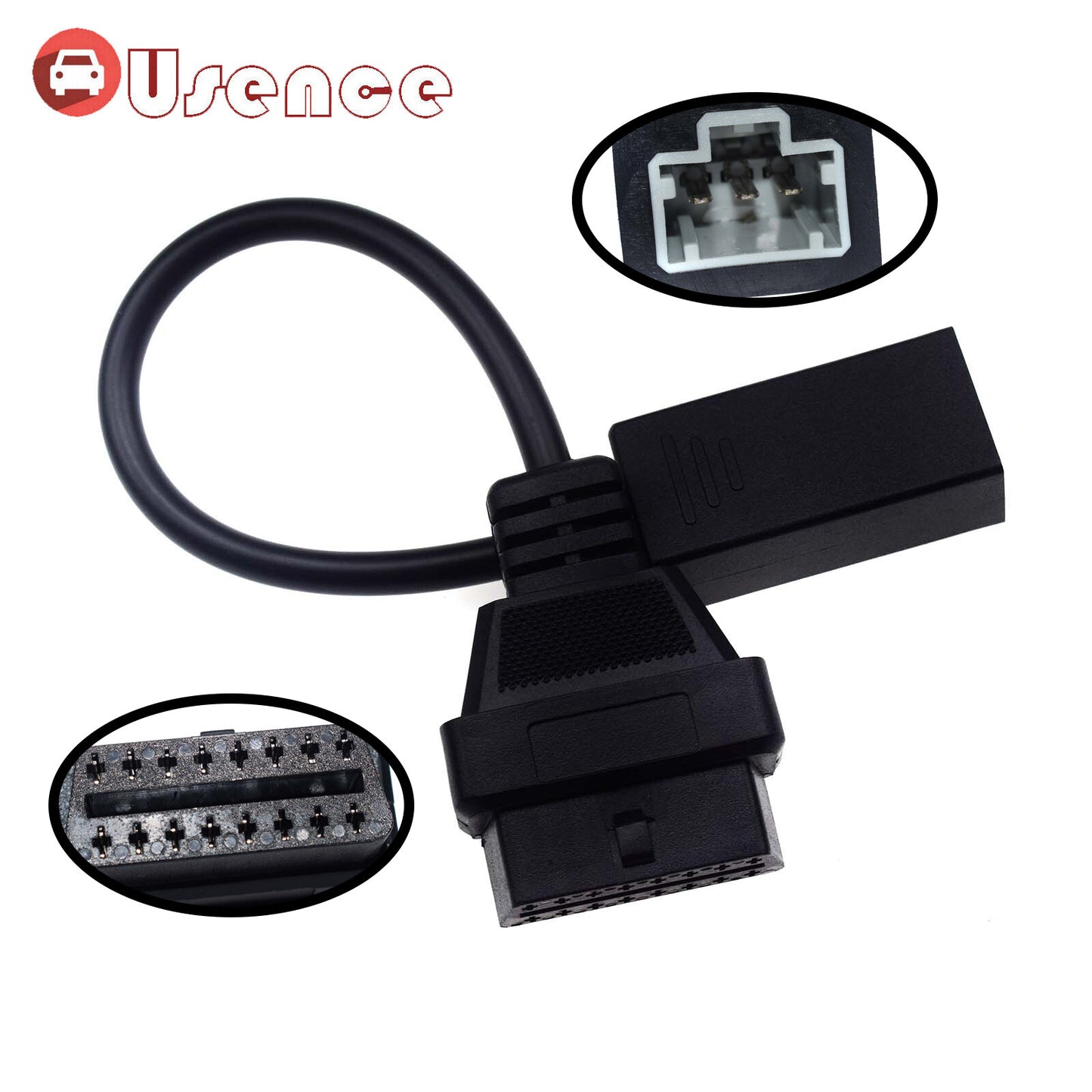 3Pin 16Pin Wire Harness Plug Conector Cable Adaptador Para for HONDA obd1 obd2
