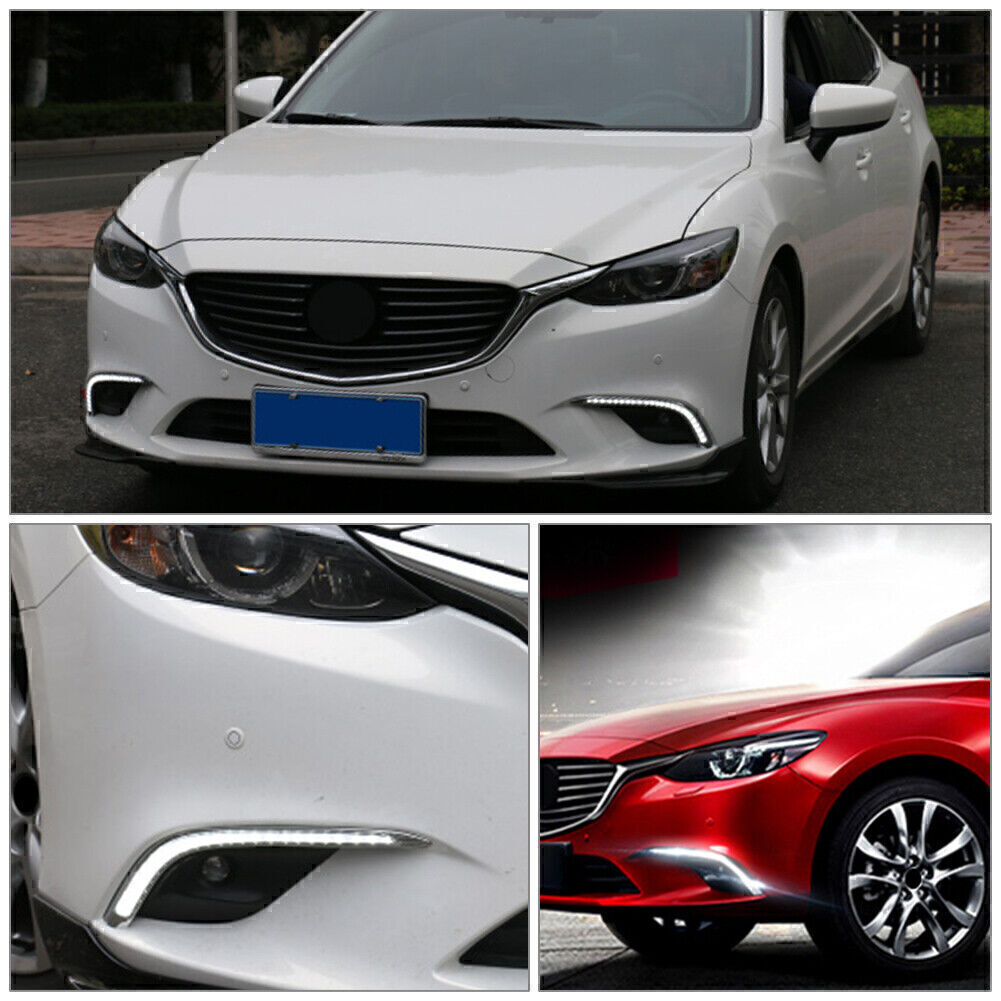 LED Daytime Running Lights DRL for Mazda 6 Atenza 2016-2018 2017