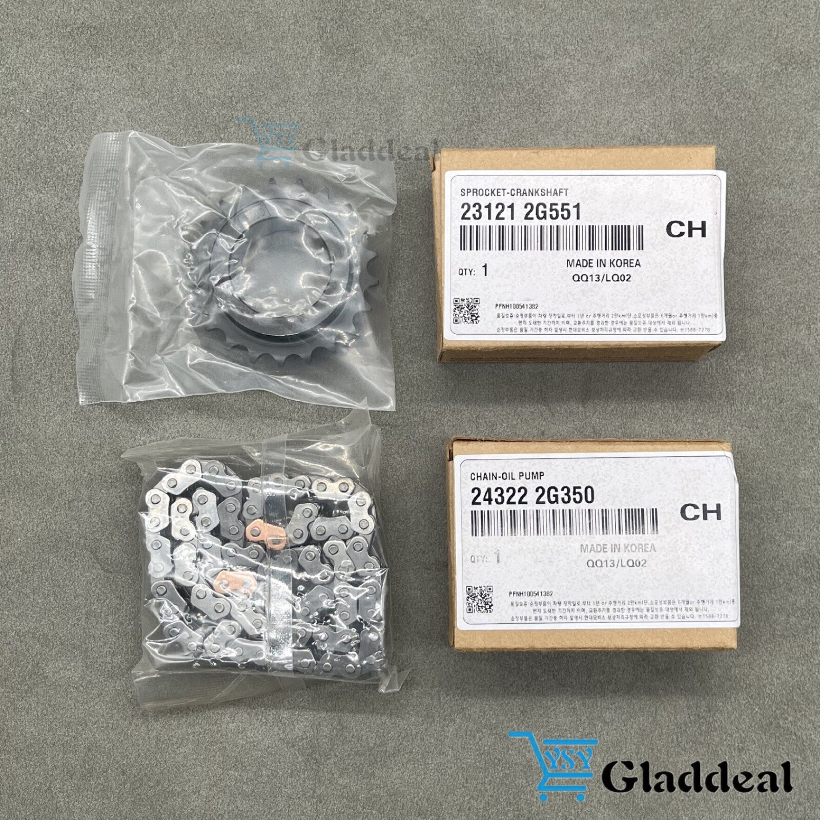 New OE engine timing chain for 2.0L and 2.4L Sonata Optima Sorento for Tucson kits