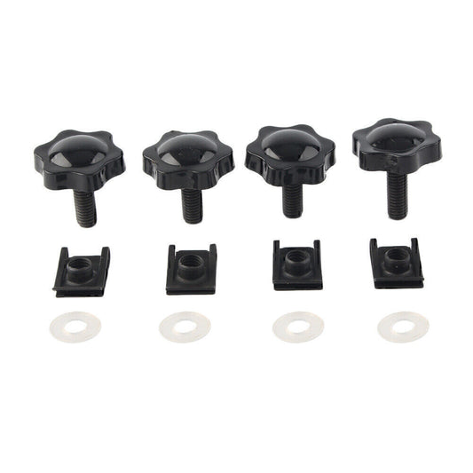4pcs Saddlebag Lock Mounting Theft Deterrent Bolt Screw Fit for Harley FLHT FLHTCU