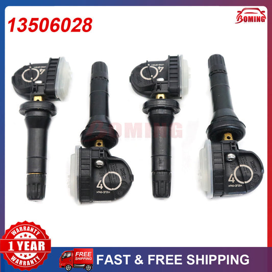4 new 13506028 Tire Pressure Sensors (TPMS) for Opel Mokka, Astra for Corsa , Zafira, Adam