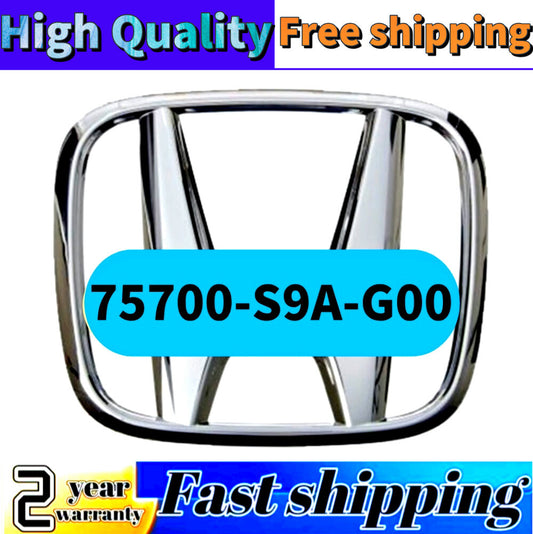 new, front grille badge 75700-S9A-G00, suitable for Honda CR-V 2002-2011.