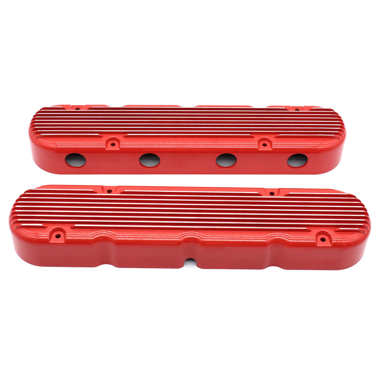 2pcs Gloss Red Valve Covers Fits For LS for Chevy LS1 LS2 LS3 LSX 241-184 12558948
