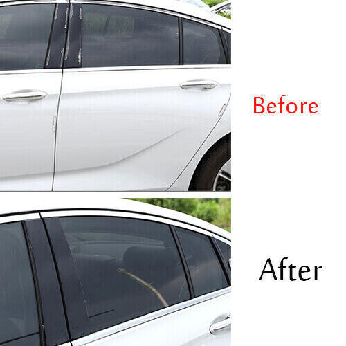 for Buick Regal 17-2020 Piano Black Pillar Posts Door Window Molding Strip Trims