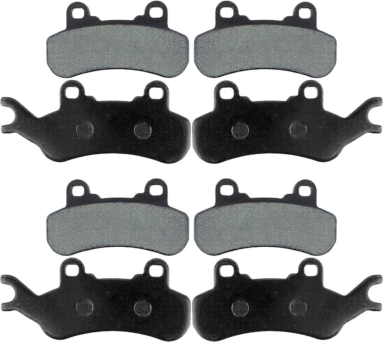 Front and Rear Brake Pads for Maverick X3 /X3 Max 4x4 DPS /2017 X3 4x4 XDS