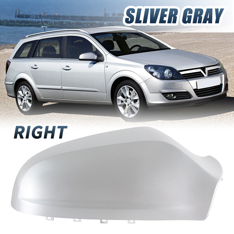 Door Wing Mirror Cover Cap Gray Right Side for Opel for Vauxhall Astra H 2004-2009