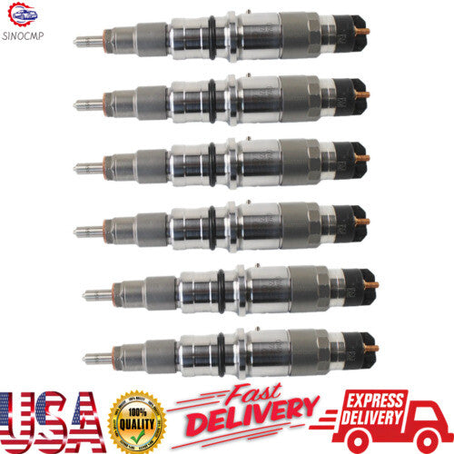 6PCS Diesel Fuel Injector 3976372 For QSB5.9 QSB6.7 QSB8.9 Engine