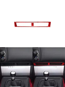 Red carbon fiber protective sleeve trim suitable for Honda S2000 2000 - 2003