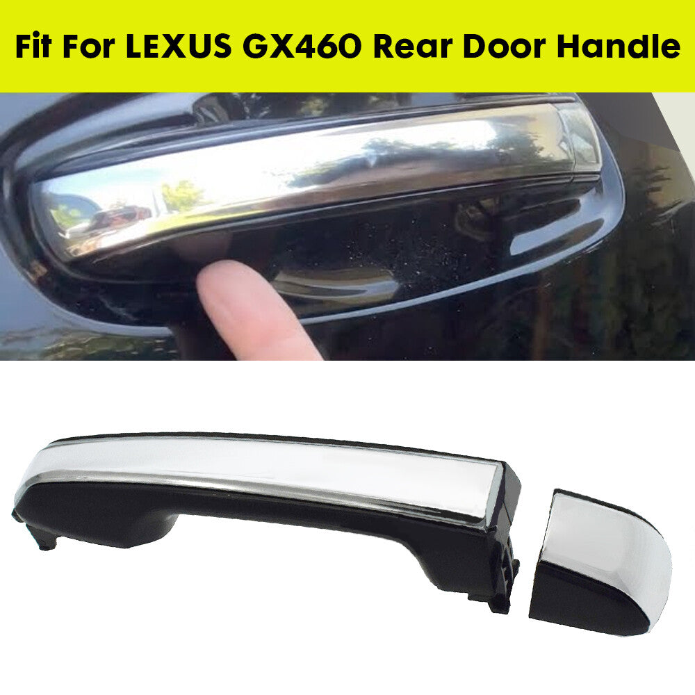 1PC Rear Outer Door Left Right Handle +Cap For 2010-2017 for LEXUS GX460 69210-60170