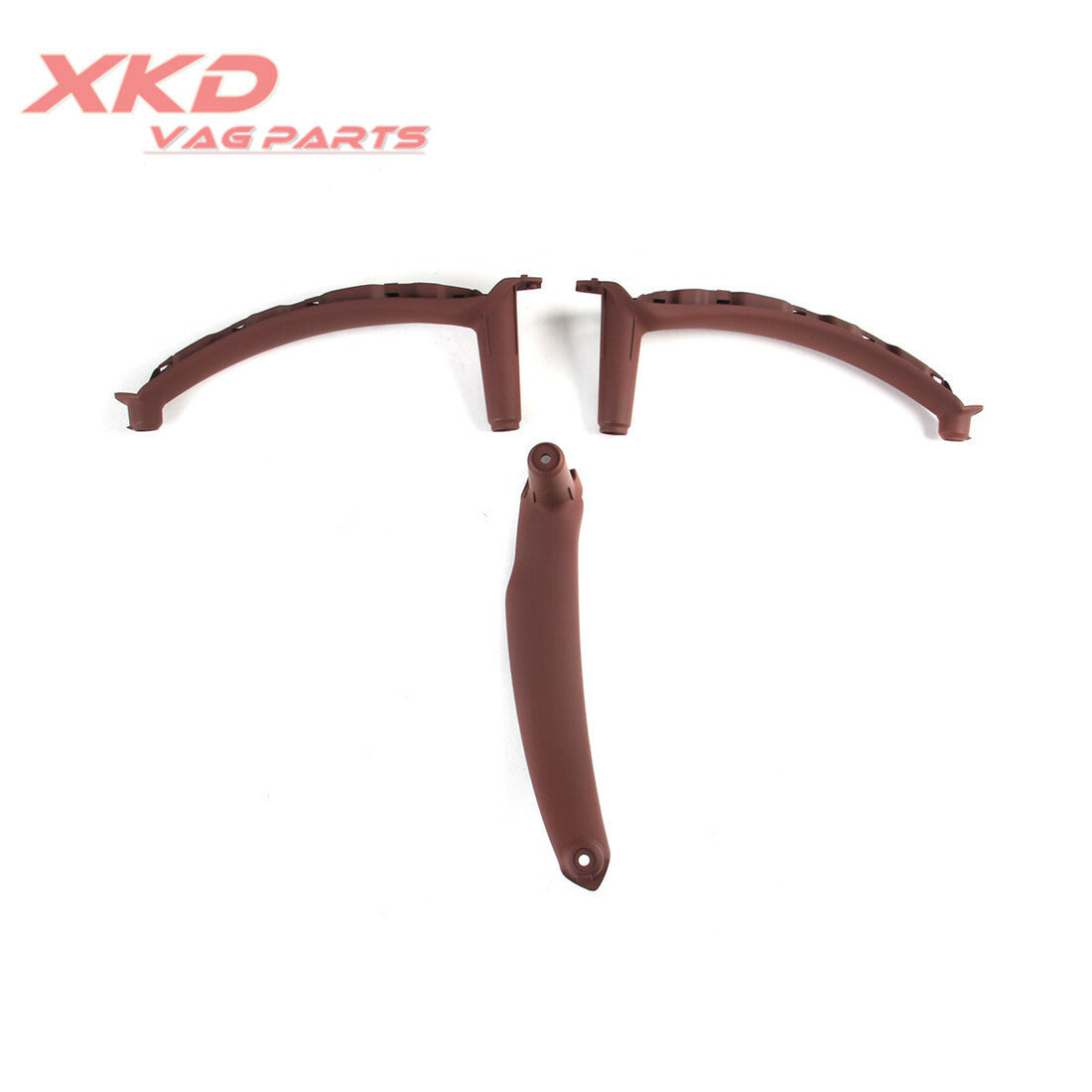 Brown LHD interior door panel handle pull edge protective cover suitable for BMW E70 X5 51416969407
