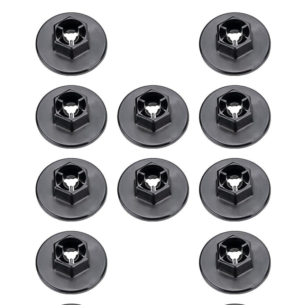 for Hyundai for Kia Wheel Well Liner  Splash Shield Nylon Nut X10 Fixed Grommets