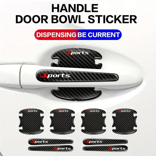 For 2024 for Toyota for Camry Car Accessories Carbon Fiber Door Handle Cover Guard Bowl