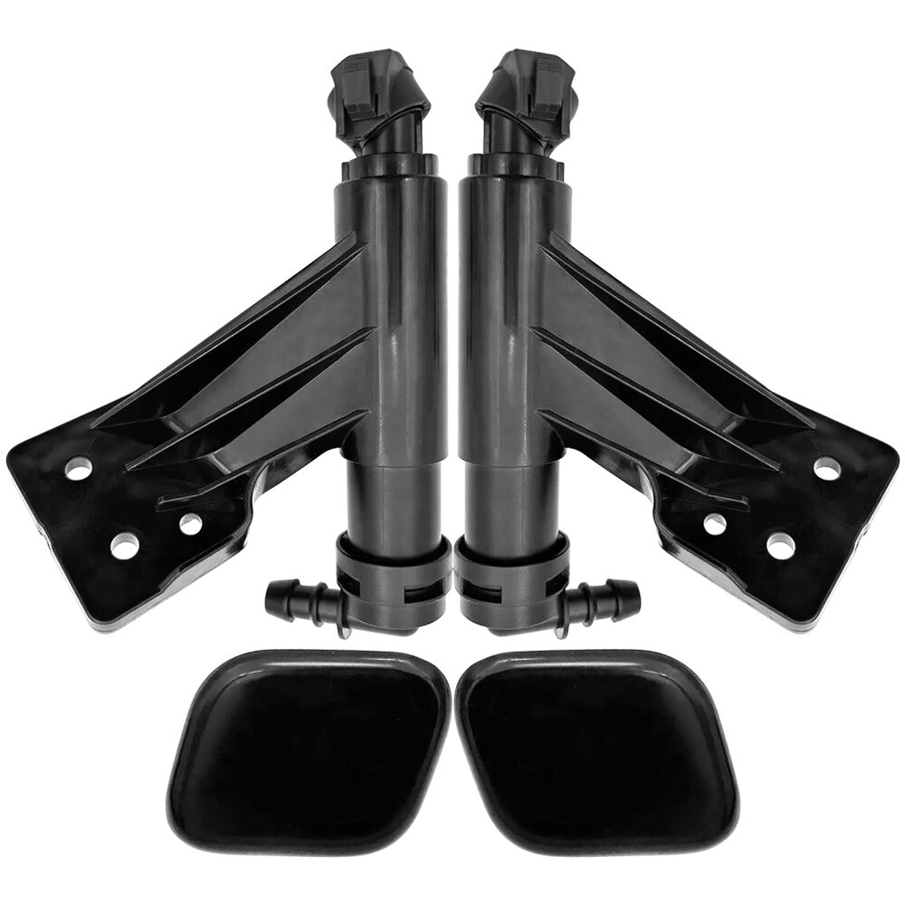 4Pcs Left Right Headlight Lamp Washer Jet Nozzle Cap Fits for Sorento 13-14