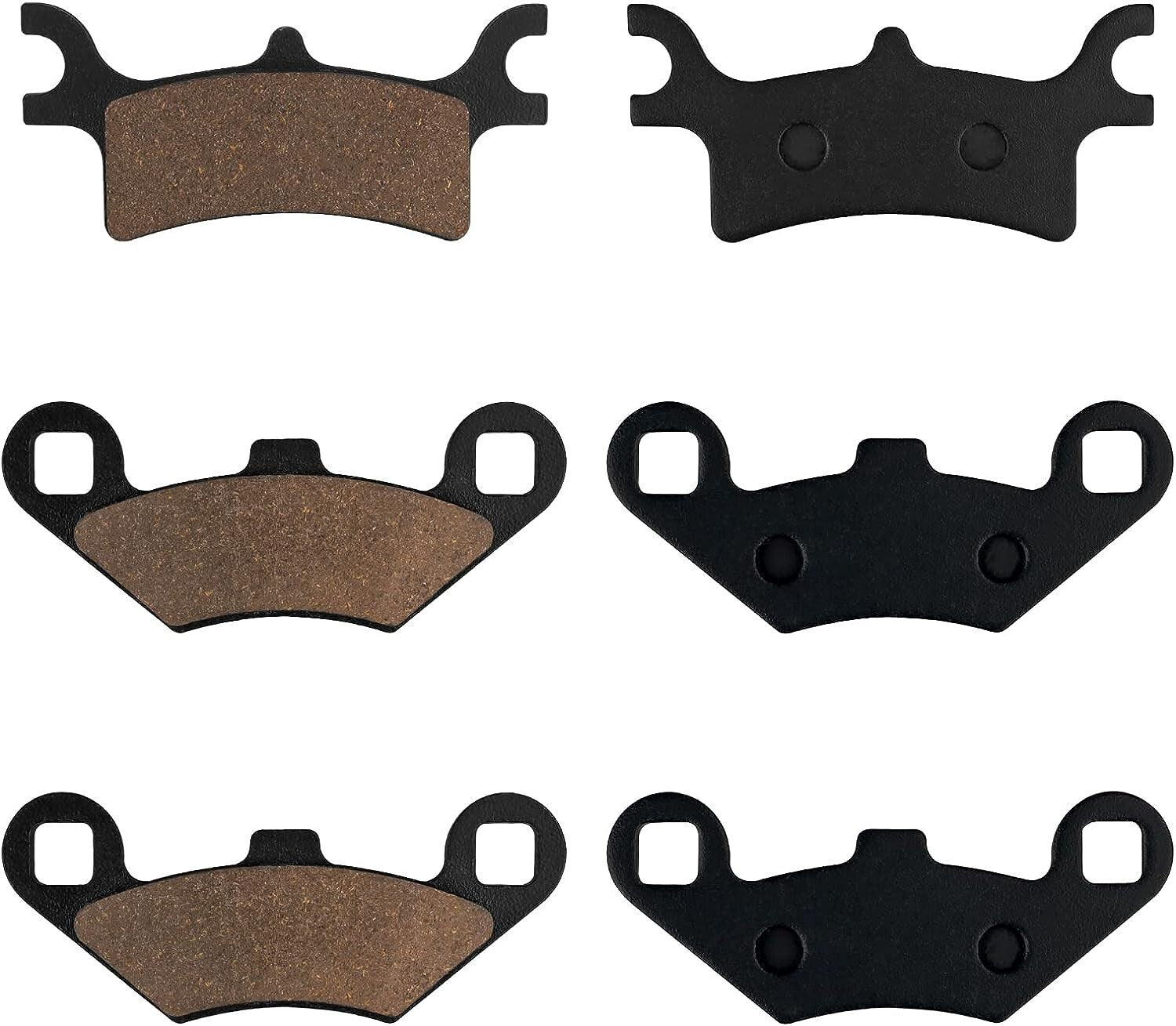 Front and Rear Brake Pad Replacement for Polaris Sportsman 400 450 500 600 700