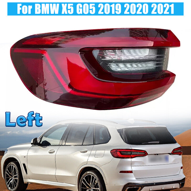 Left Outside Tail Light Rear Brake Lamp Reversing Lamp for BMW X5 G05 2019-2021