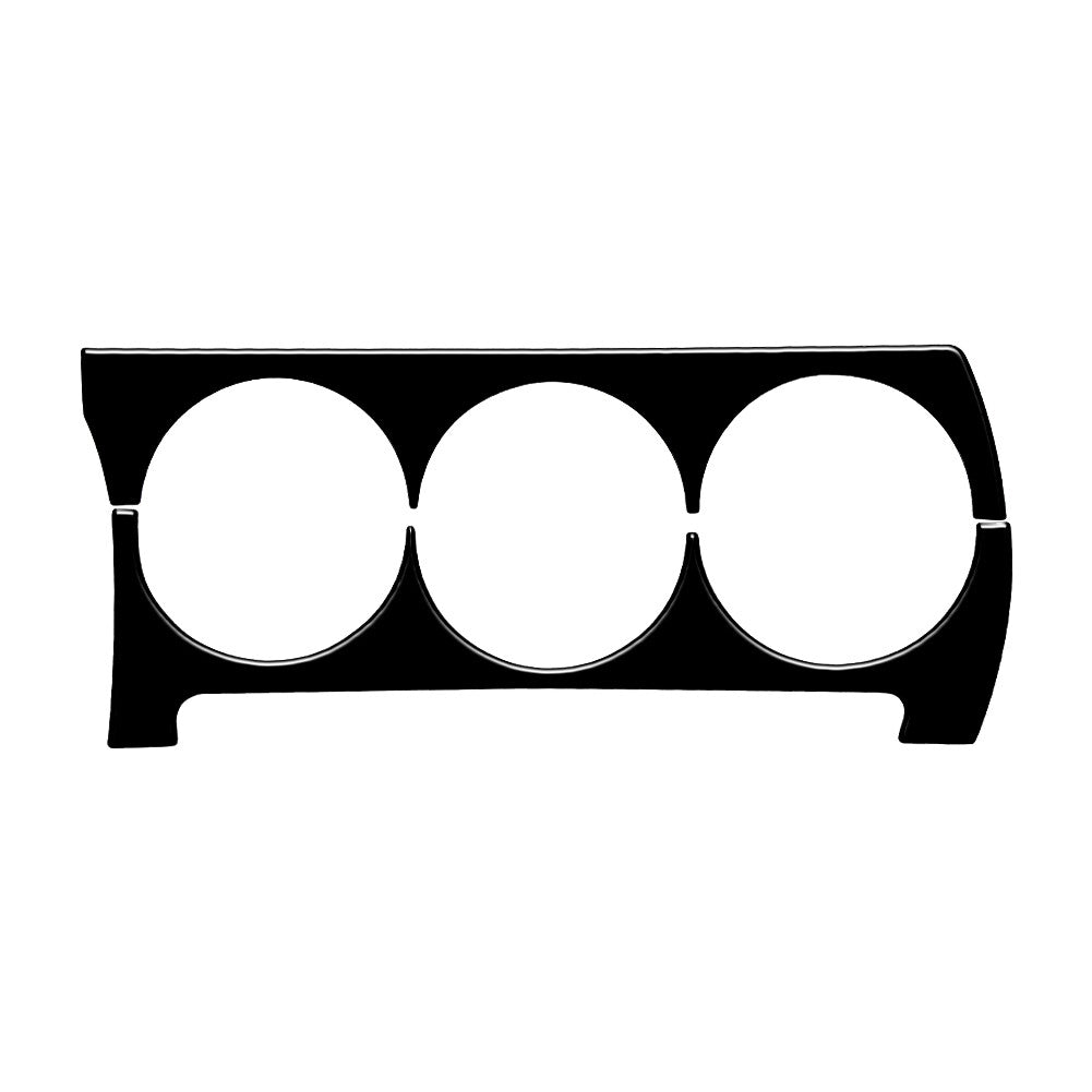 2X Gloss Black Climate Control Frame Cover Trim for Toyota Matrix 2009-2014