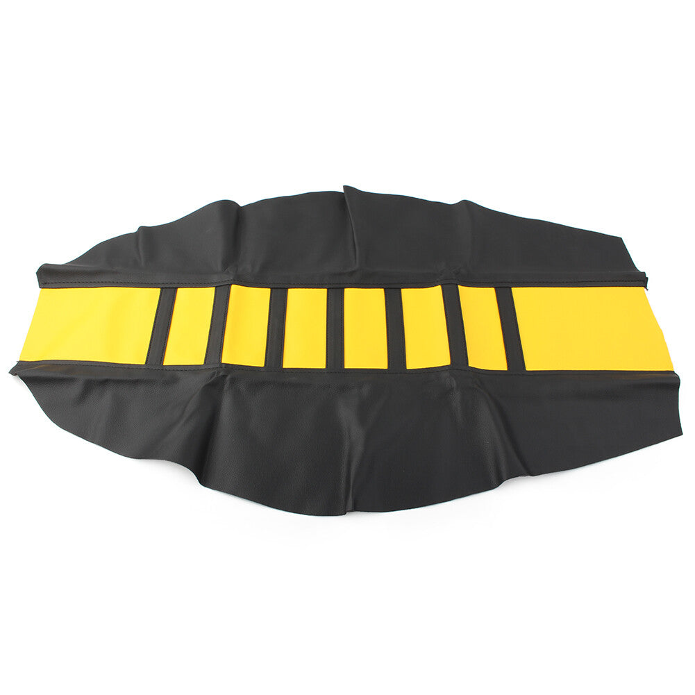 Yellow Motor Gripper Soft for Seat Cover Rib Skin Rubber for Dirt Pit Bike Universal