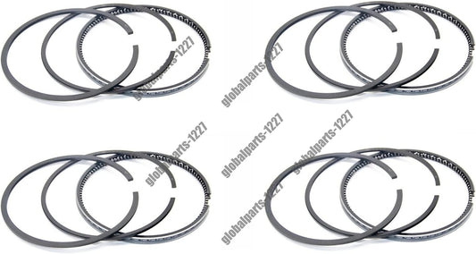 Piston Ring 4 Units 1 Set For Yanmar Engine 4TNV98T Komatsu Engine S4D98E