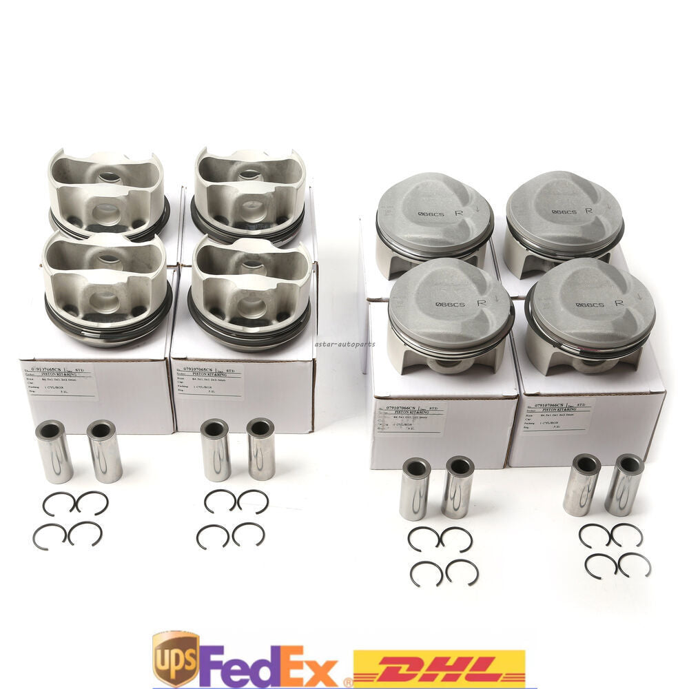 Piston Ring Assembly Kit Fit for Audi RS5 Coupe/Sportback 07L107065AC 077198151M