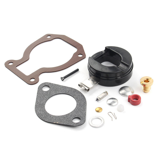 Carburetor Carb Kit w/ Float fit Johnson Evinrude 9.9 HP 15 HP 1974-1988 398453