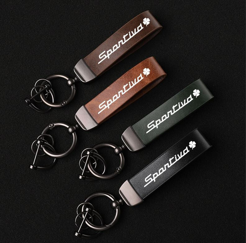Car keychain/key ring with lanyard, car accessories, JDM, black, suitable for Lexus .