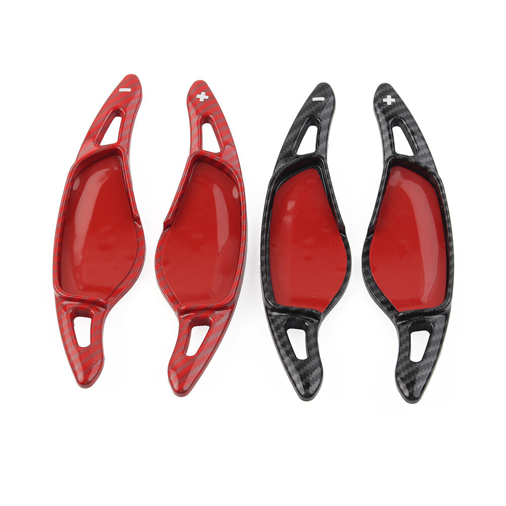for BMW 3/5/6/7/8 Carbon Fiber Look Steering Wheel Paddle Shifter Extension
