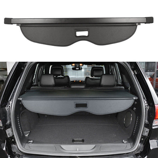 for Jeep Grand Cherokee 11-21 Parcel Shelf Load Cargo Cover Luggage Black Blind
