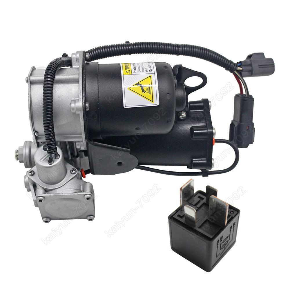 Air Suspension Compressor w/Bracket Relay for Land Rover Discovery 3 LR4 Hitachi